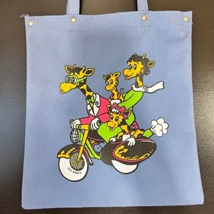 Vintage Geoffrey Giraffe canvas bag